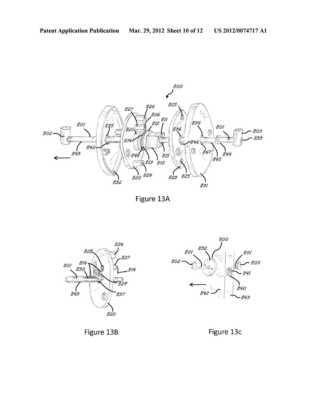 Sanitary, minimum contact handle - diagram, schematic, and image 11