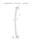 THERMOPLASTIC REFRIGERATION APPLIANCE HANDLE WITH OVERMOLDED INSERTS diagram and image