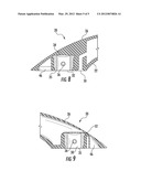 THERMOPLASTIC REFRIGERATION APPLIANCE HANDLE WITH OVERMOLDED INSERTS diagram and image