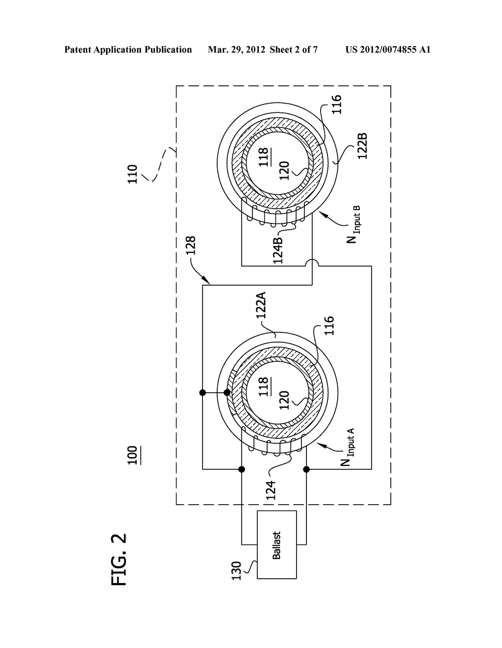 Power Splitter Circuit For Electrodeless Lamp - diagram, schematic, and image 03