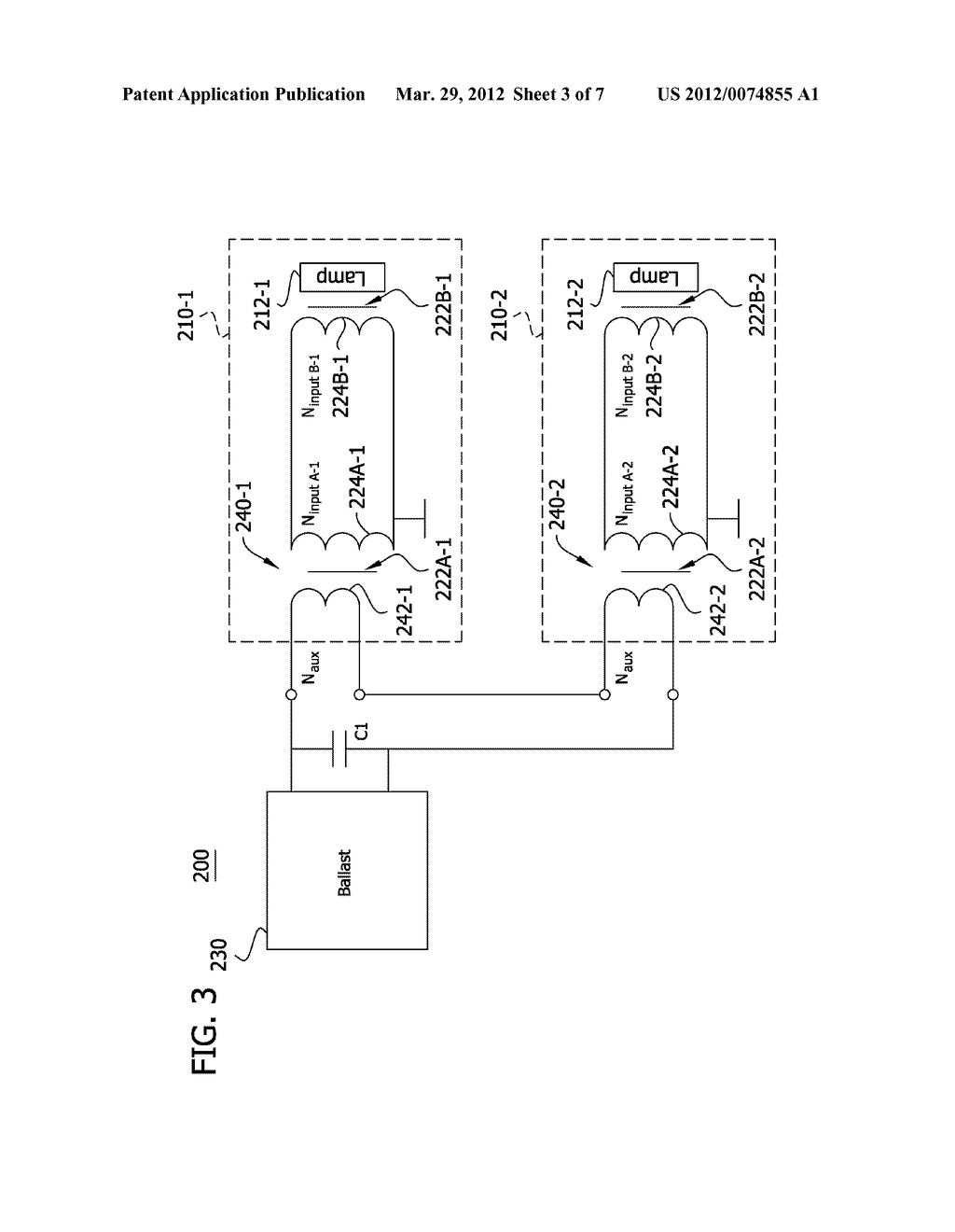 Power Splitter Circuit For Electrodeless Lamp - diagram, schematic, and image 04