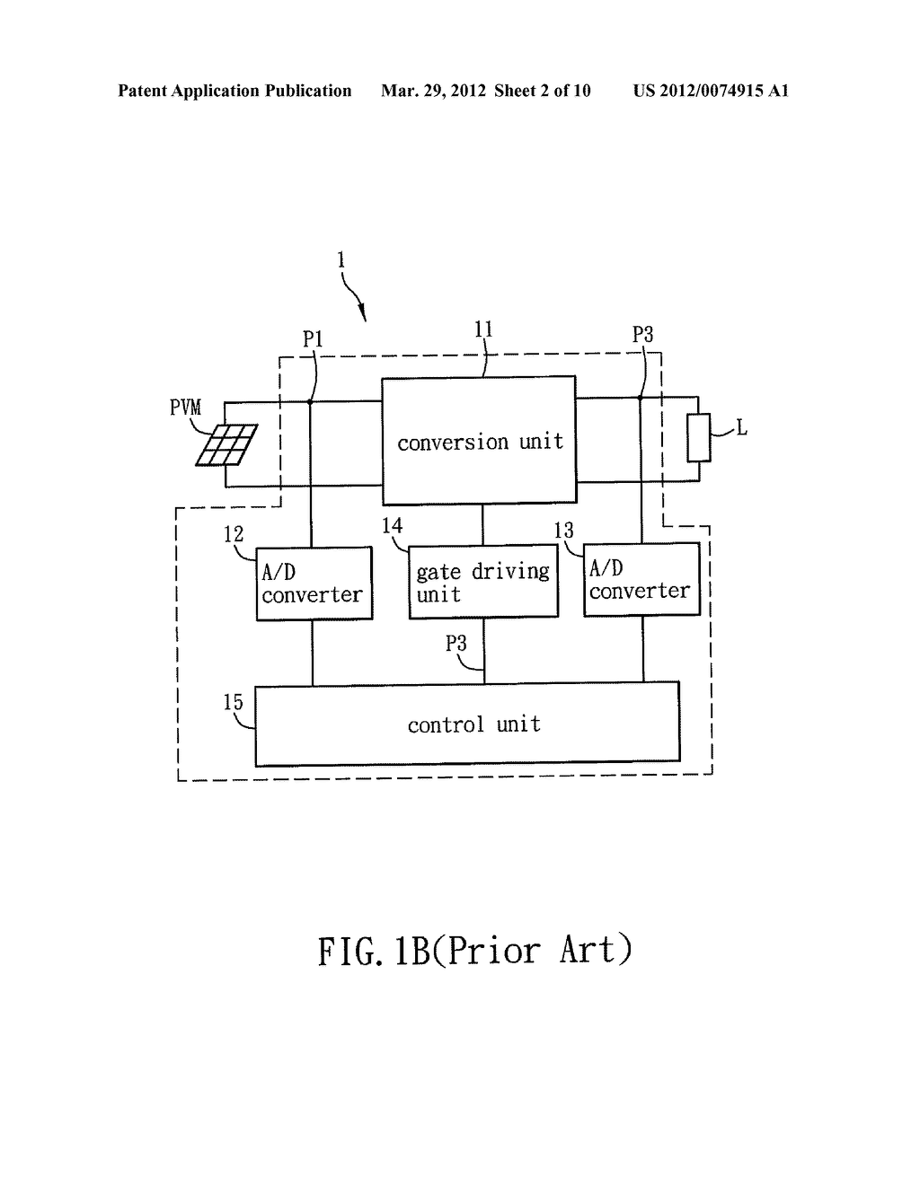 CONTROL CIRCUIT AND TRACKING METHOD OF MAXIMUM POWER - diagram, schematic, and image 03