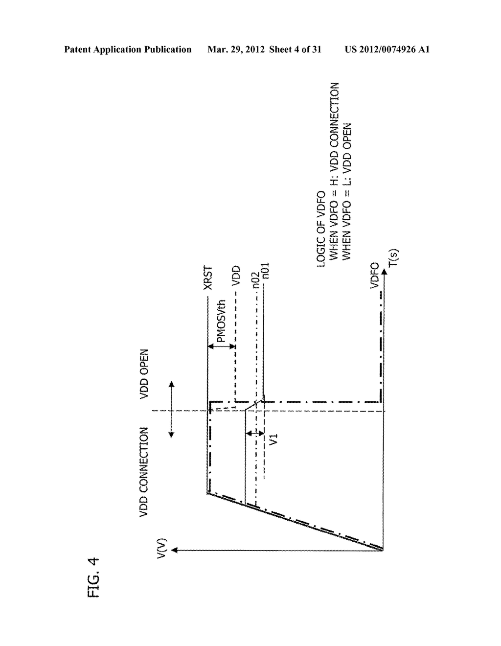 INTEGRATED CIRCUIT WITH POWER STATE DETERMINATION CIRCUIT - diagram, schematic, and image 05