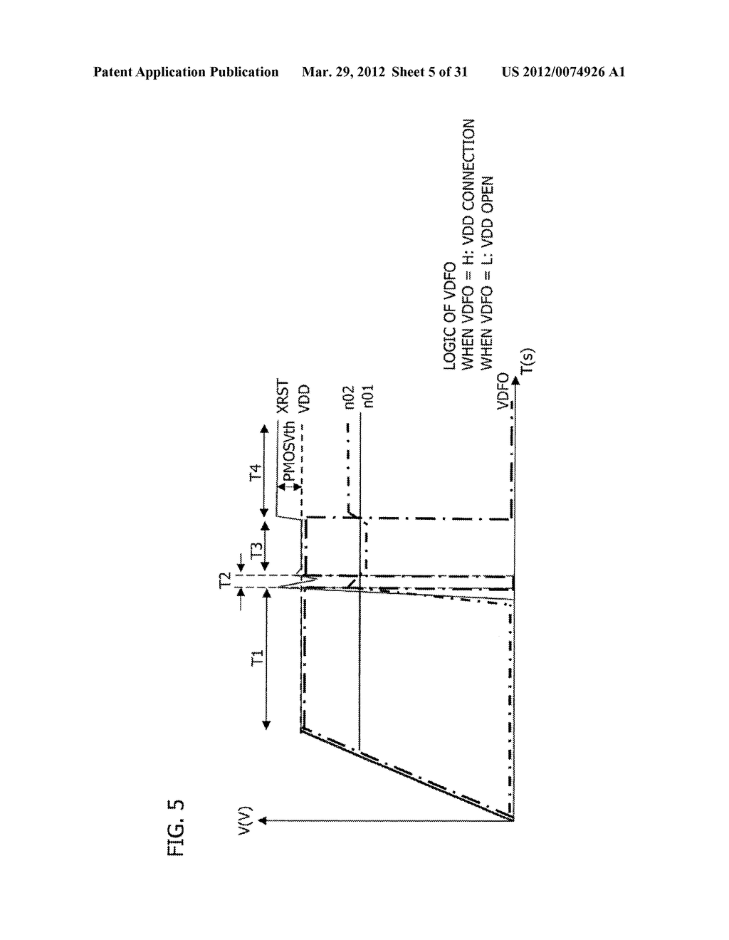 INTEGRATED CIRCUIT WITH POWER STATE DETERMINATION CIRCUIT - diagram, schematic, and image 06