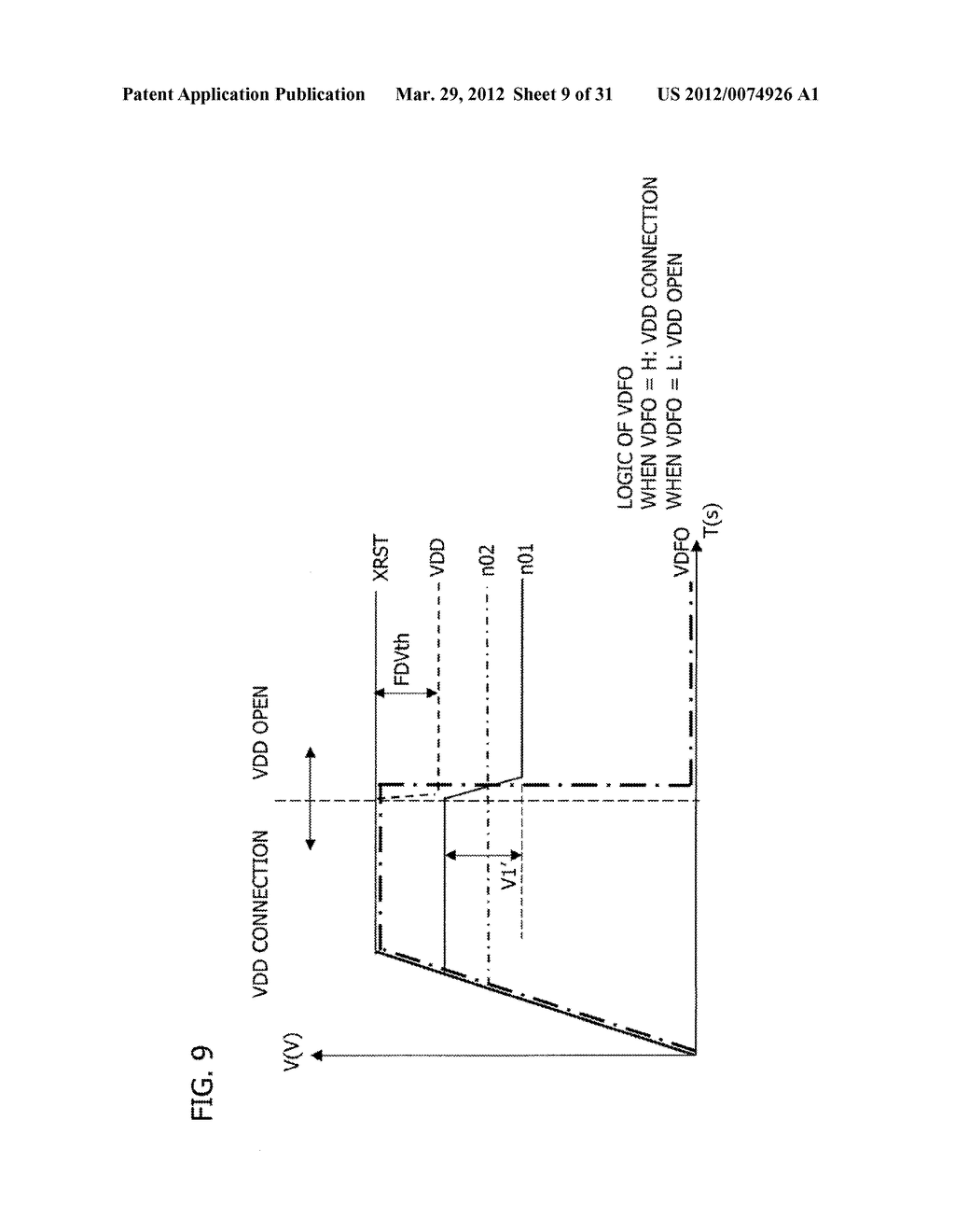 INTEGRATED CIRCUIT WITH POWER STATE DETERMINATION CIRCUIT - diagram, schematic, and image 10