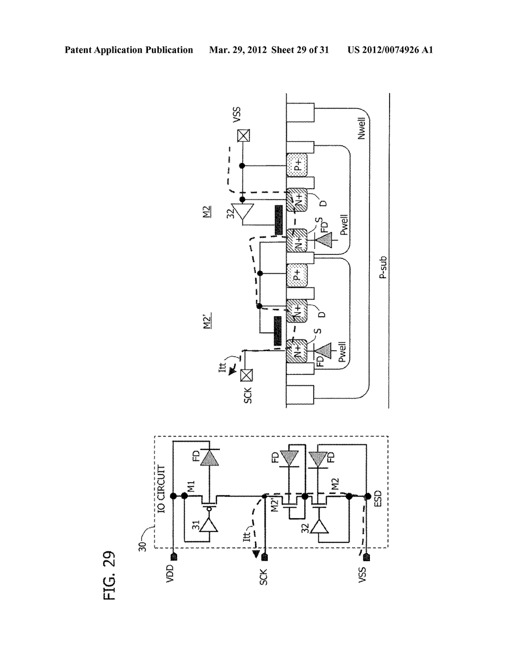 INTEGRATED CIRCUIT WITH POWER STATE DETERMINATION CIRCUIT - diagram, schematic, and image 30