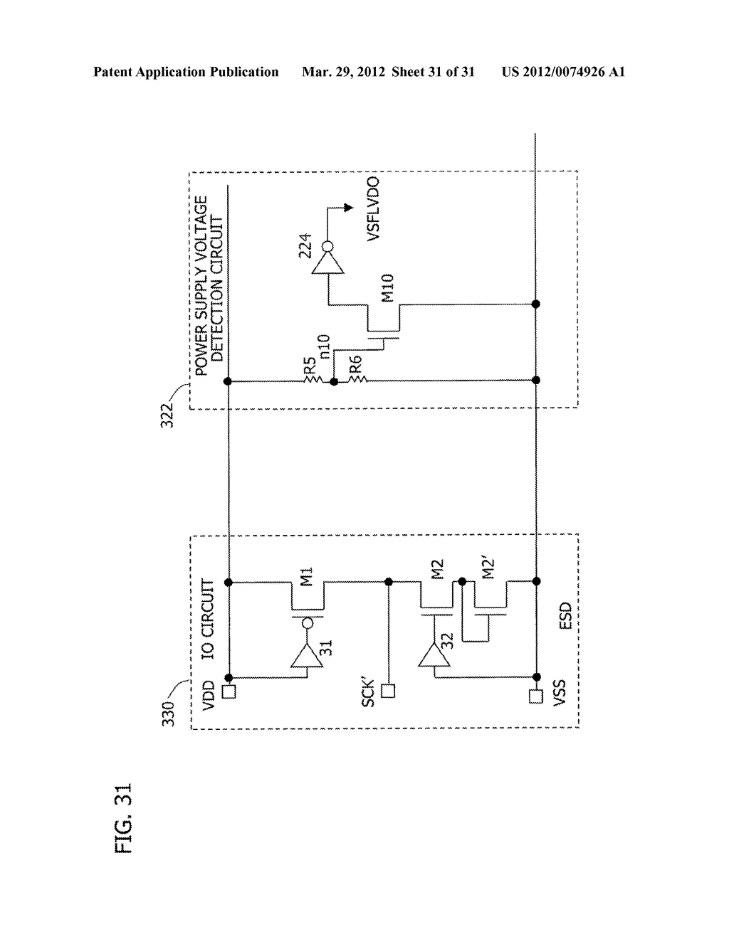 INTEGRATED CIRCUIT WITH POWER STATE DETERMINATION CIRCUIT - diagram, schematic, and image 32