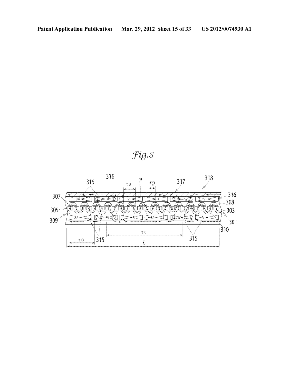 MOVING MAGNETIC FIELD GENERATING APPARATUS - diagram, schematic, and image 16