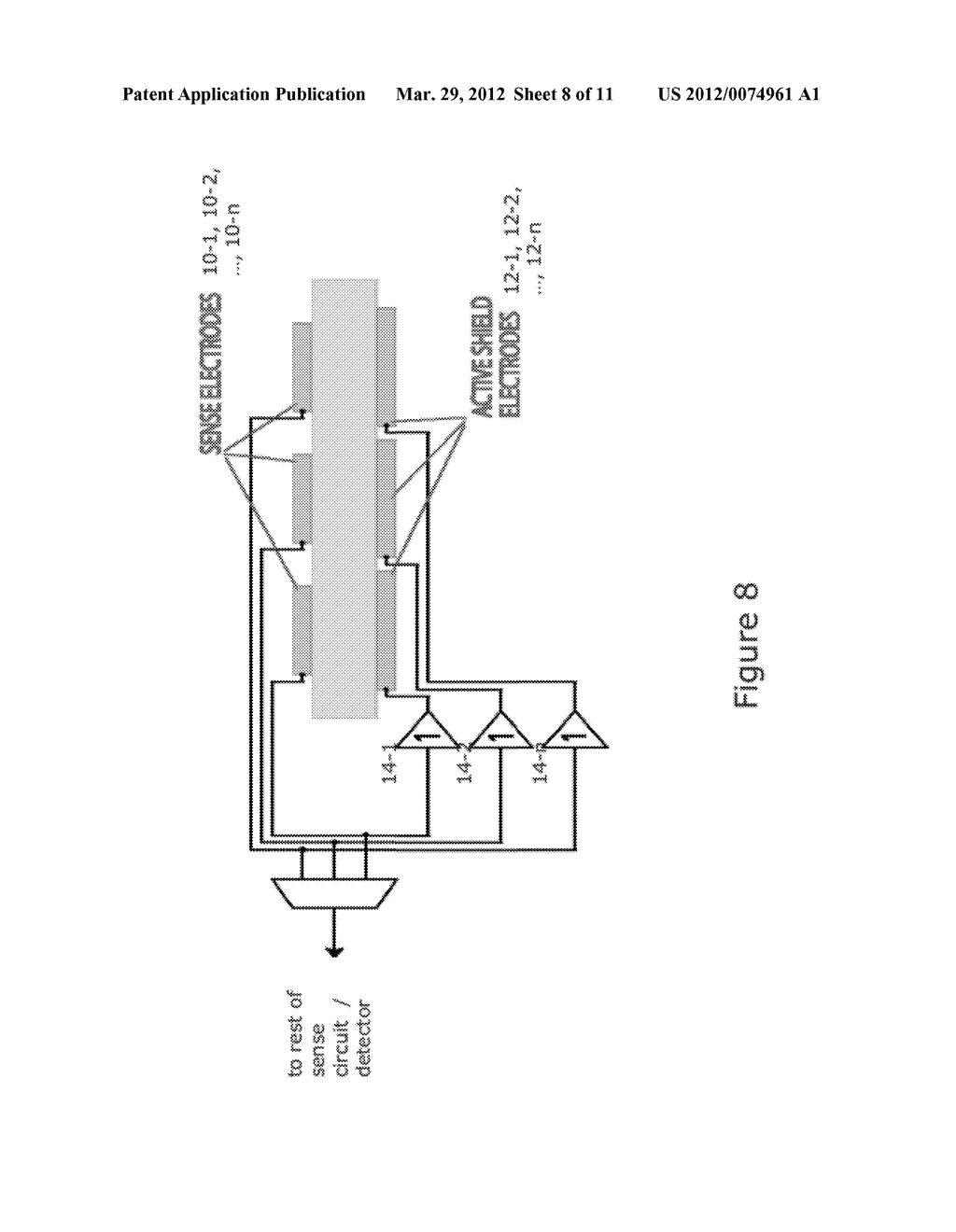 CAPACITIVE SENSOR WITH ACTIVE SHIELD ELECTRODE - diagram, schematic, and image 09