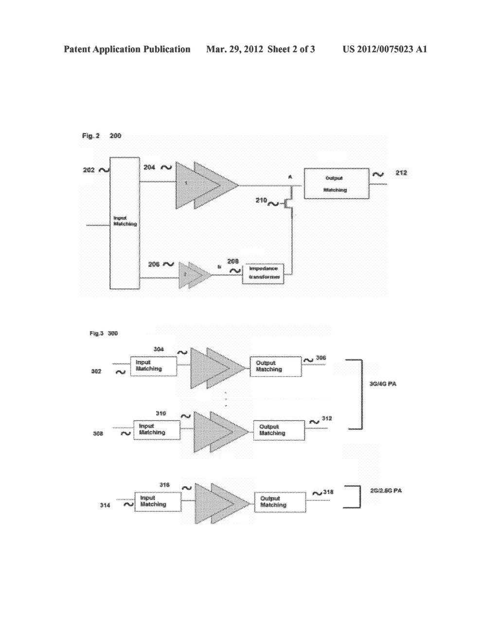 HYBRID RECONFIGURABLE MULTI-BANDS MULTI-MODES POWER AMPLIFIER MODULE - diagram, schematic, and image 03