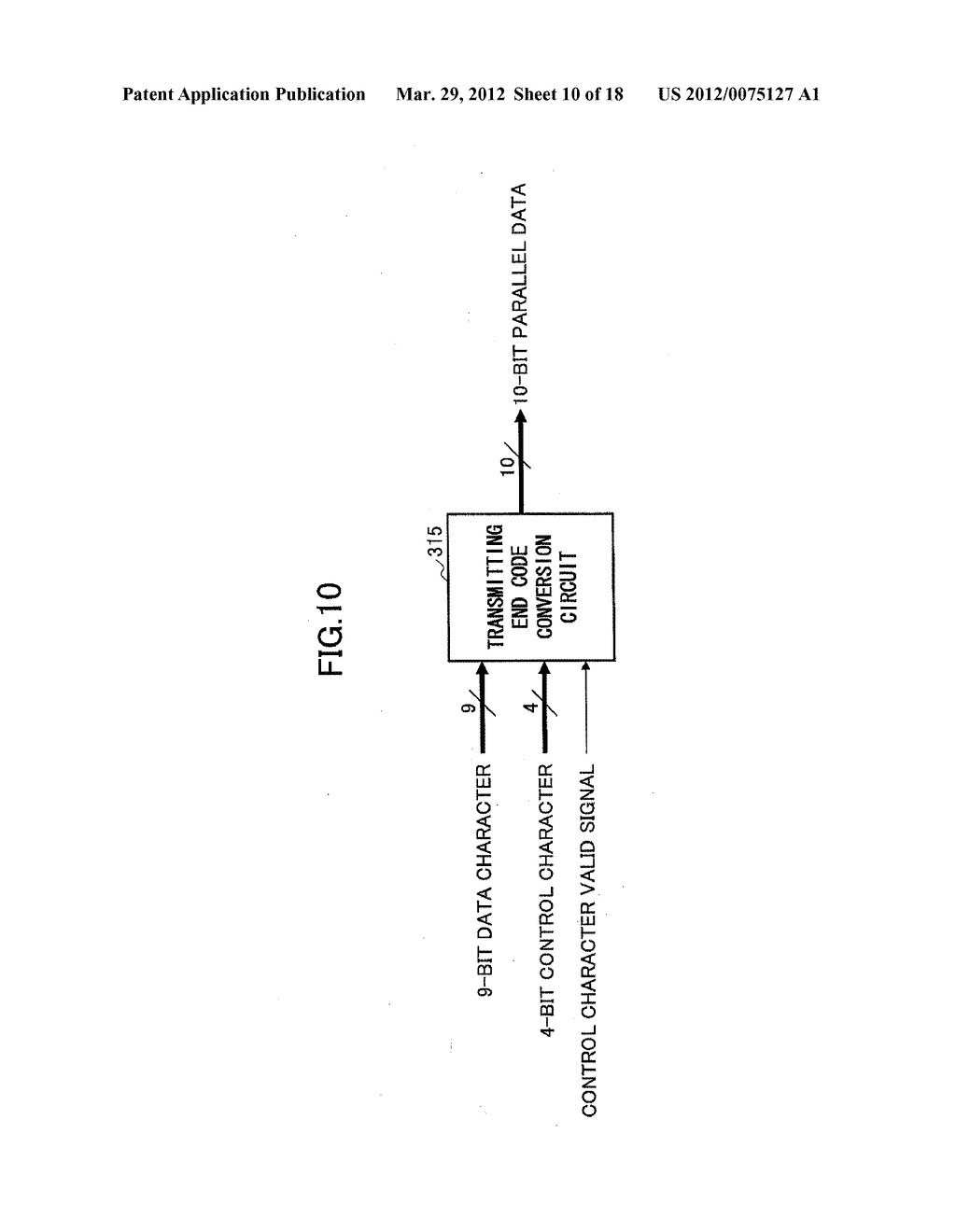 DATA TRANSFER METHOD, AND CODE CONVERSION CIRCUIT AND APPARATUS - diagram, schematic, and image 11