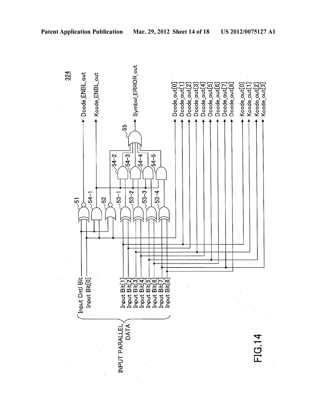 DATA TRANSFER METHOD, AND CODE CONVERSION CIRCUIT AND APPARATUS - diagram, schematic, and image 15