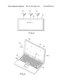 INFORMATION EQUIPMENT WITH A PLURALITY OF RADIO COMMUNICATION ANTENNAS diagram and image