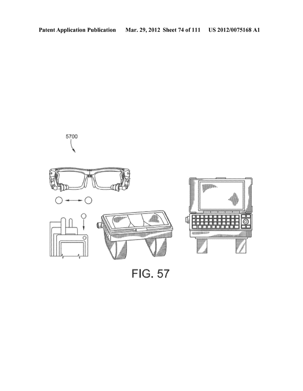 EYEPIECE WITH UNIFORMLY ILLUMINATED REFLECTIVE DISPLAY - diagram, schematic, and image 75