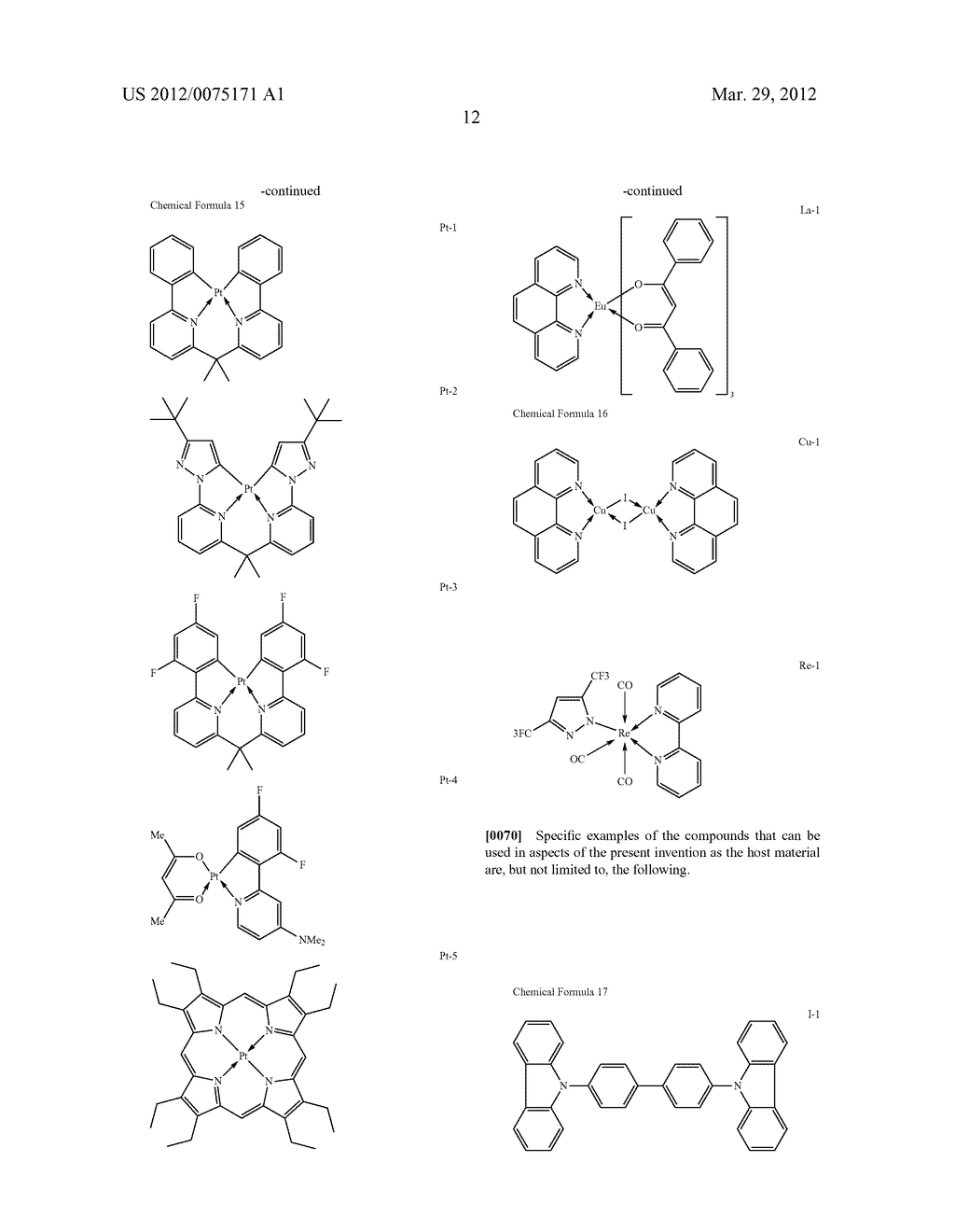 DIBENZOTHIOPHENE COMPOUND AND ORGANIC LIGHT-EMITTING ELEMENT BASED ON THE     SAME - diagram, schematic, and image 14