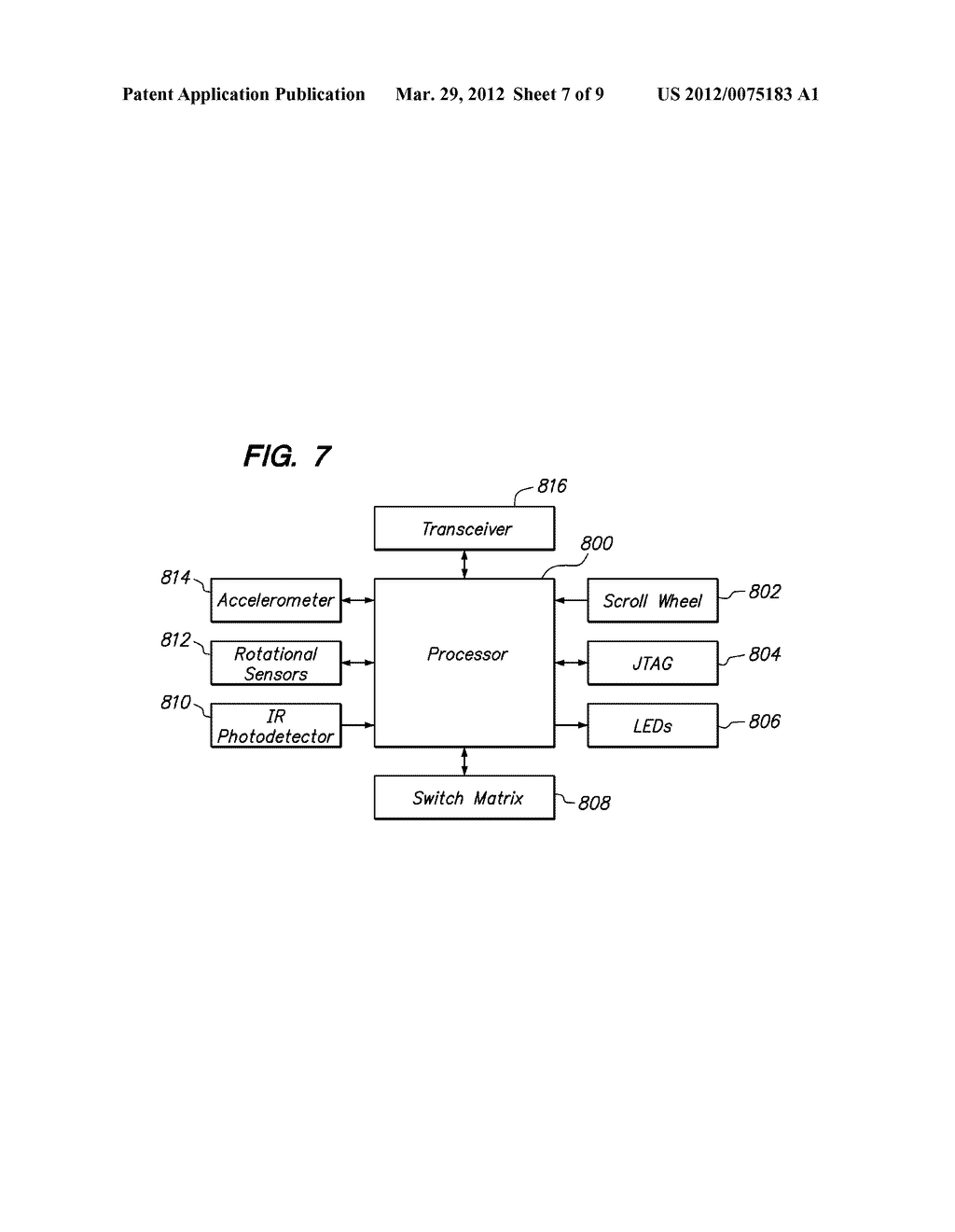 3D Pointing Devices with Orientation Compensation and Improved Usability - diagram, schematic, and image 08