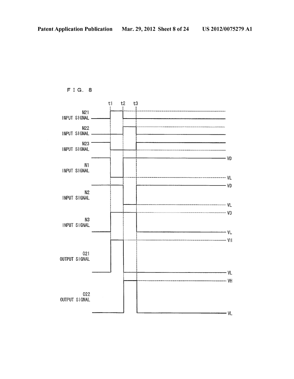 LEVEL SHIFTER CIRCUIT, SCANNING LINE DRIVER AND DISPLAY DEVICE - diagram, schematic, and image 09