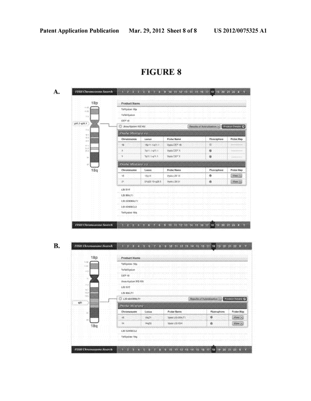 SYSTEMS AND METHODS FOR DISPLAYING MOLECULAR PROBES AND CHROMOSOMES - diagram, schematic, and image 09