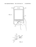 PORTABLE ELECTRONIC DEVICE AND METHOD OF CONTROLLING THE ELECTRONIC DEVICE     TO OUTPUT INFORMATION diagram and image