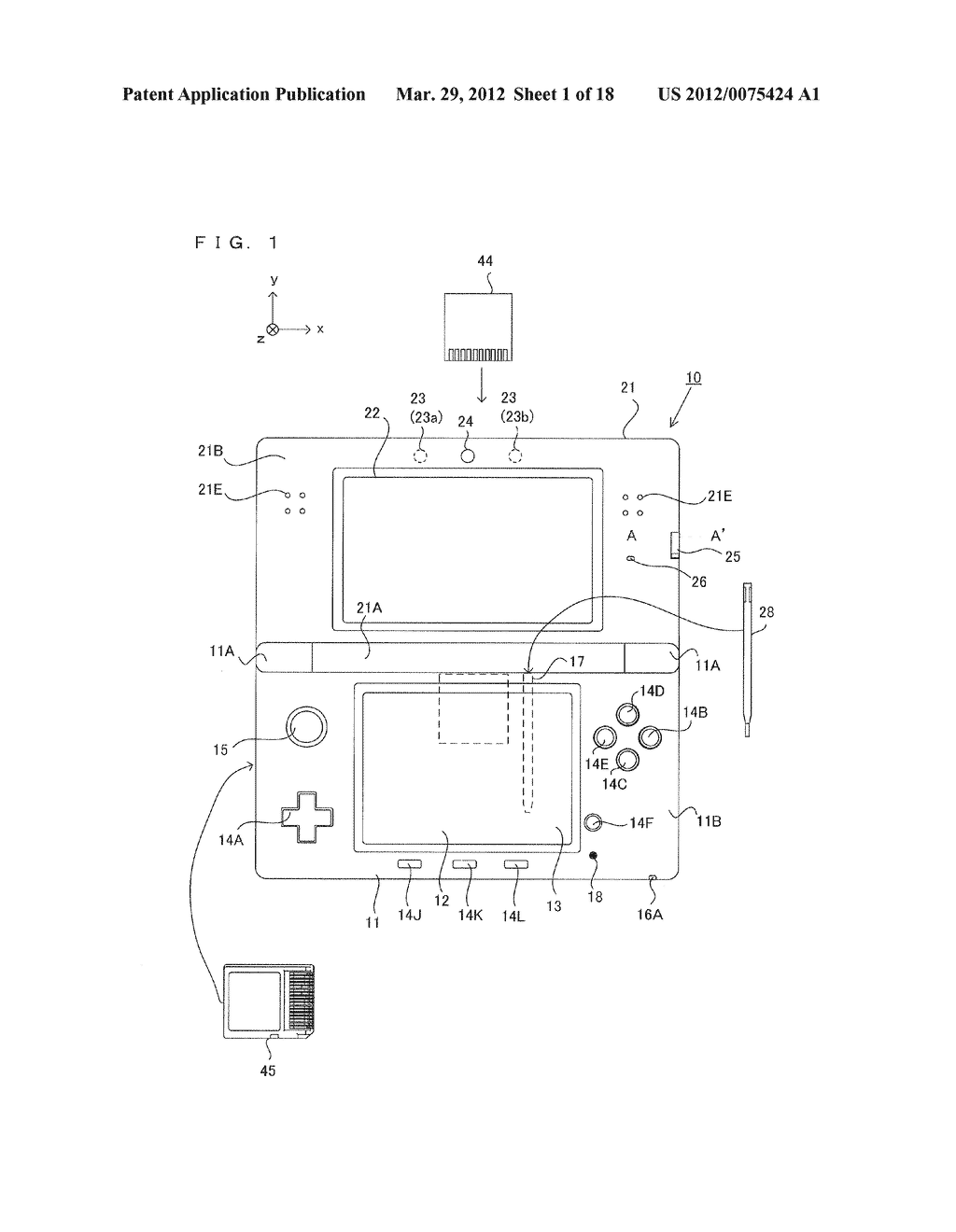 COMPUTER-READABLE STORAGE MEDIUM HAVING IMAGE PROCESSING PROGRAM STORED     THEREIN, IMAGE PROCESSING APPARATUS, IMAGE PROCESSING SYSTEM, AND IMAGE     PROCESSING METHOD - diagram, schematic, and image 02