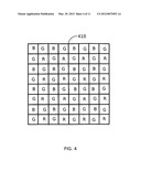 Method and system for robust and flexible extraction of image information     using color filter arrays diagram and image