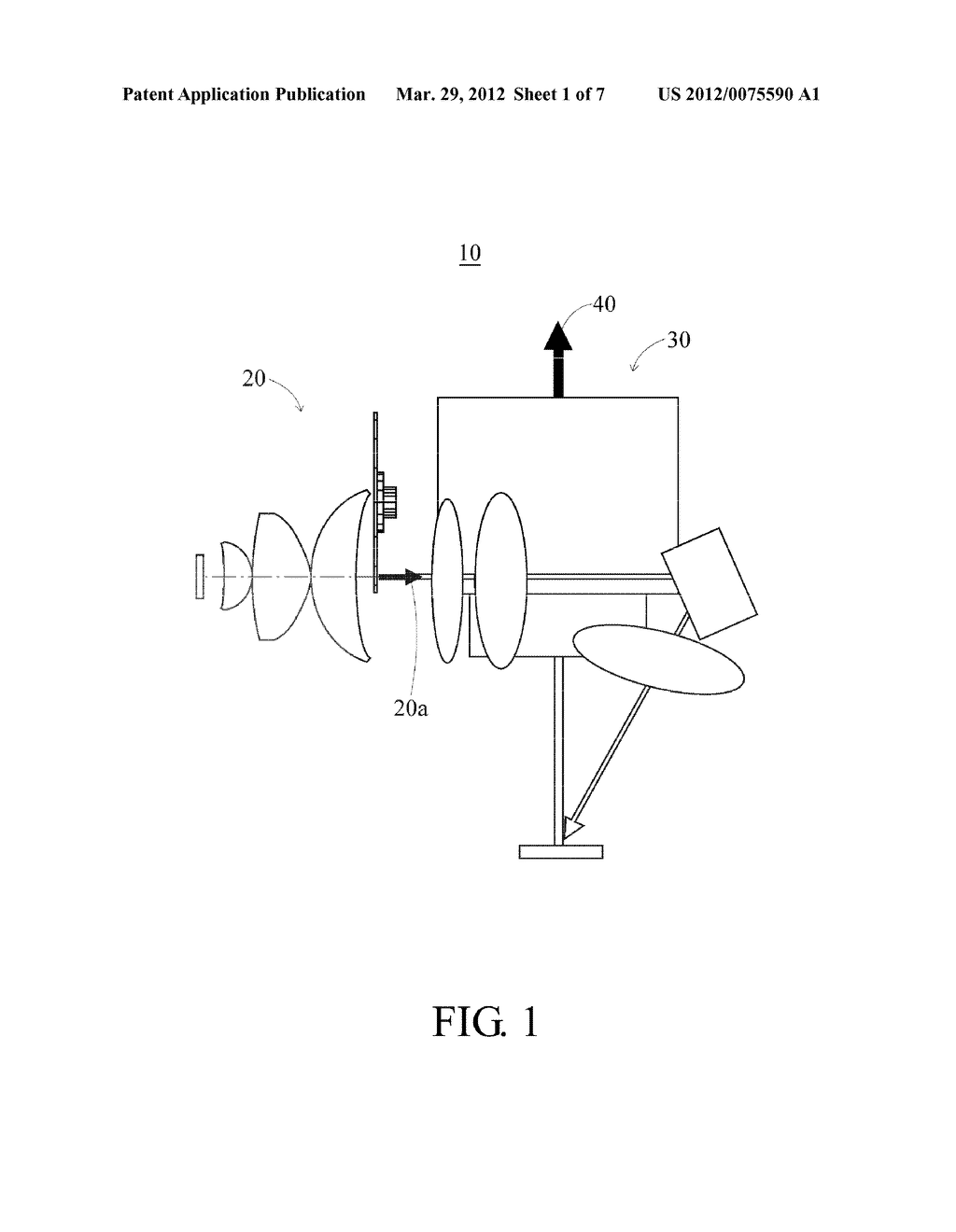 ILLUMINATION SYSTEM AND PROJECTION DEVICE COMPRISING THE SAME - diagram, schematic, and image 02