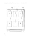 CASE AND RACK SYSTEM FOR LIQUID SUBMERSION COOLING OF ELECTRONIC DEVICES     CONNECTED IN AN ARRAY diagram and image