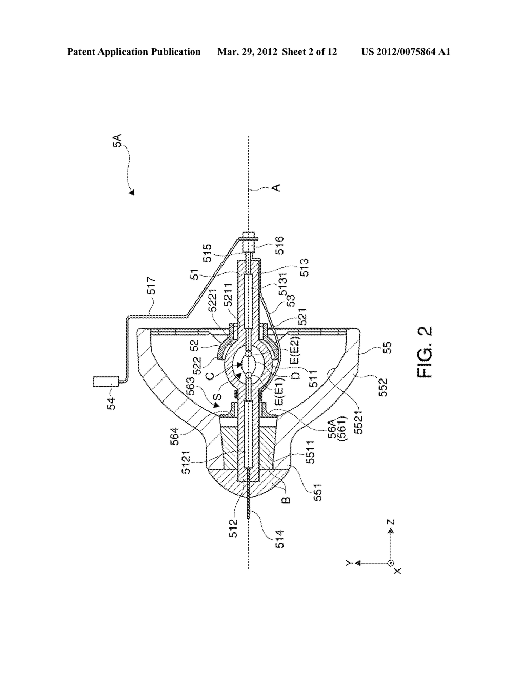 LIGHT SOURCE DEVICE AND PROJECTOR - diagram, schematic, and image 03