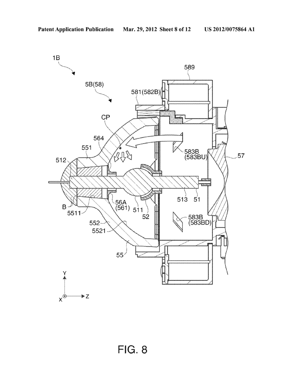 LIGHT SOURCE DEVICE AND PROJECTOR - diagram, schematic, and image 09