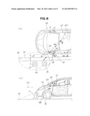 DEVICE FOR VIEWING FRONT-LATERAL AREA OF VEHICLE diagram and image