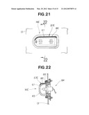 DEVICE FOR VIEWING FRONT-LATERAL AREA OF VEHICLE diagram and image