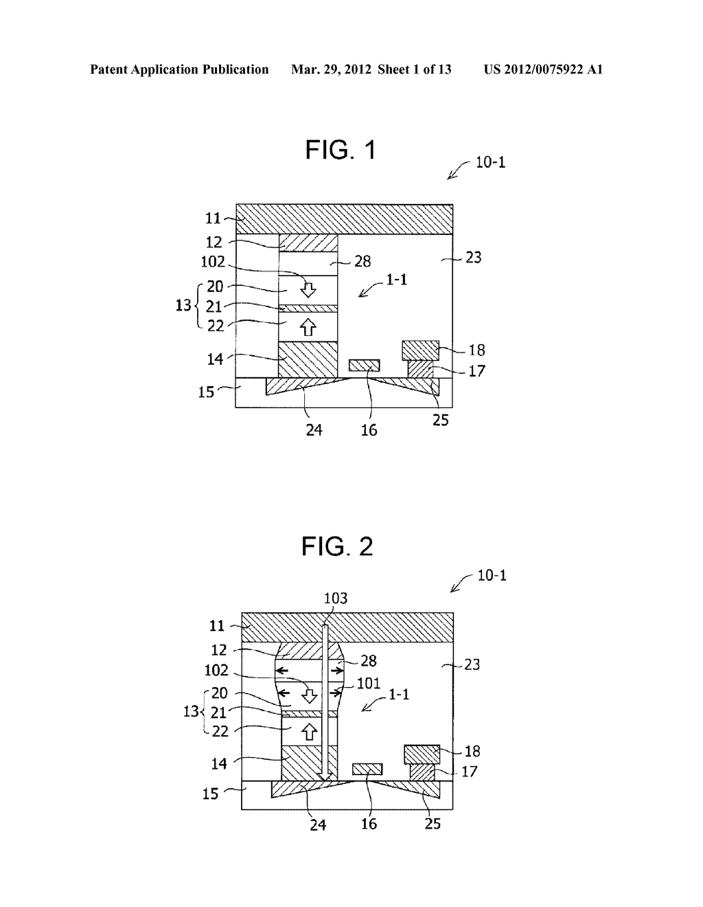 MAGNETIC MEMORY ELEMENT AND STORAGE DEVICE USING THE SAME - diagram, schematic, and image 02