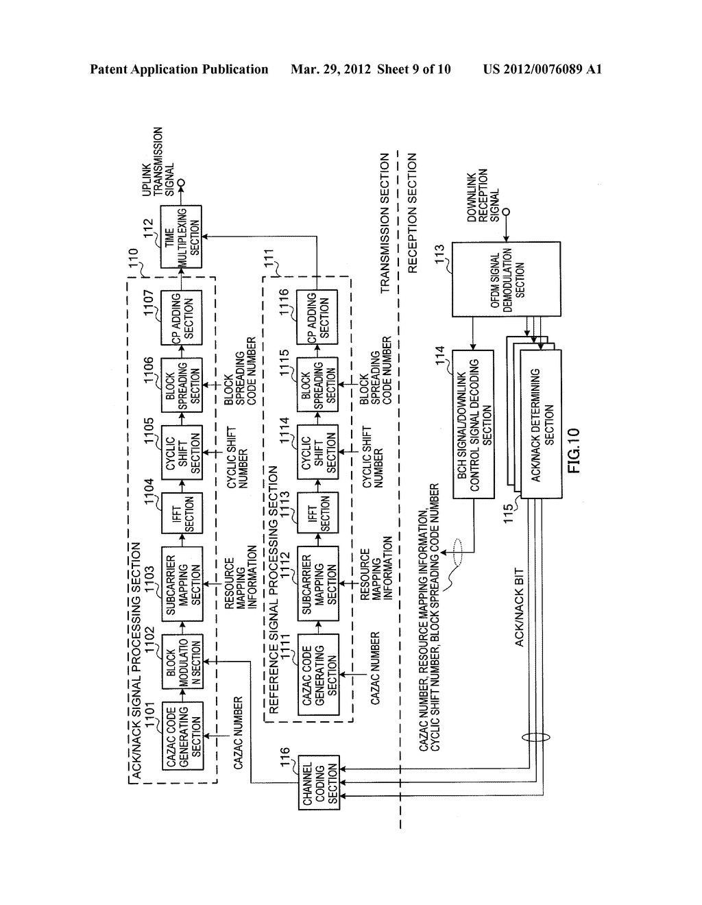 MOBILE TERMINAL APPARATUS AND RADIO COMMUNICATION METHOD - diagram, schematic, and image 10