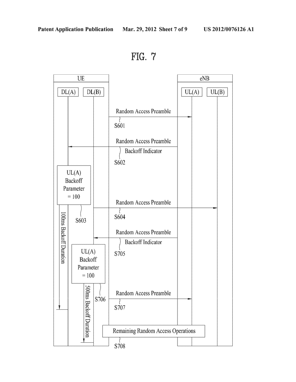 METHOD IN WHICH USER EQUIPMENT PERFORMS RANDOM ACCESS IN A CARRIER     AGGREGATION MOBILE COMMUNICATION SYSTEM - diagram, schematic, and image 08