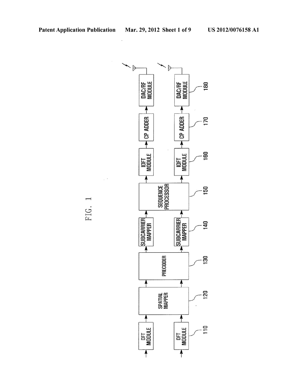METHOD AND APPARATUS FOR TRANSMITTING/RECEIVING DATA IN SINGLE CARRIER     FREQUENCY DIVISION MULTIPLE ACCESS SYSTEM - diagram, schematic, and image 02