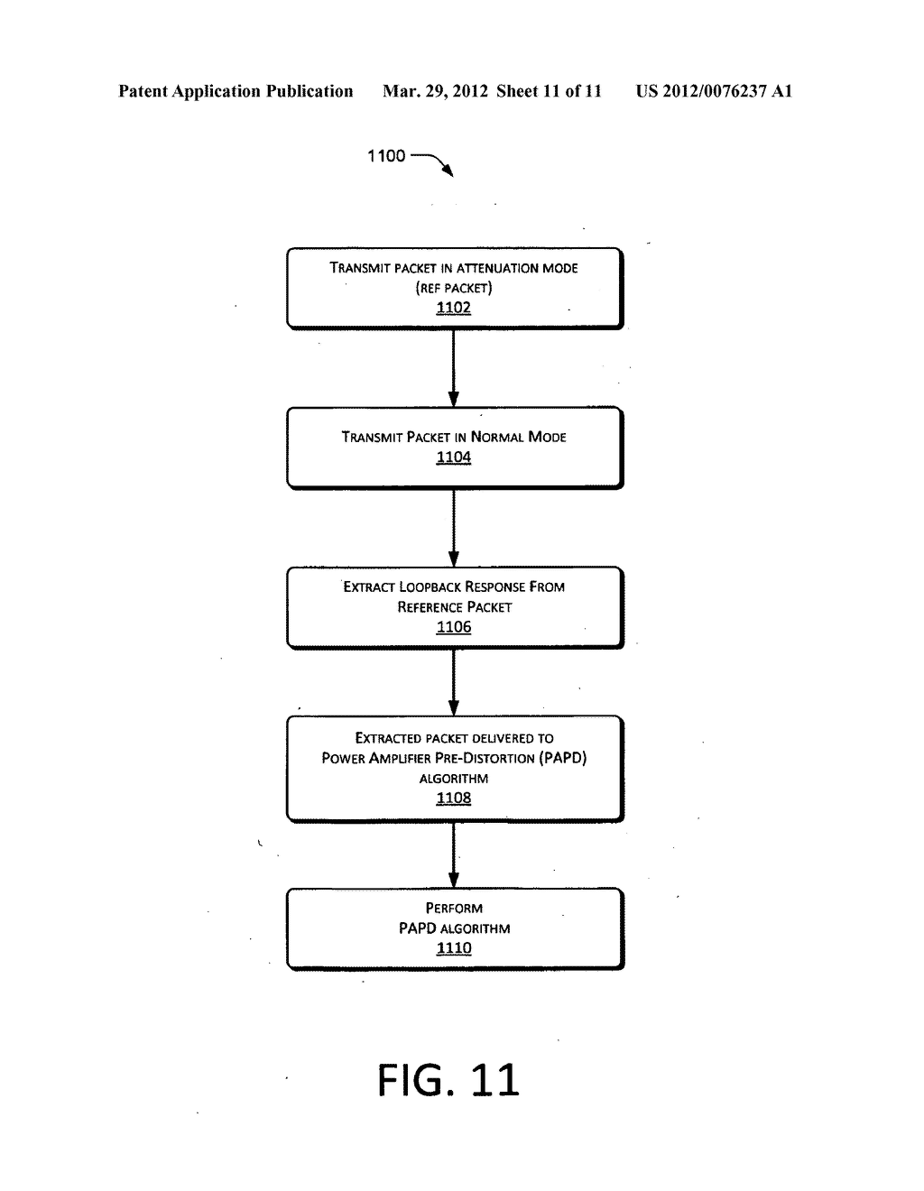Close-loop power amplifier pre-distortion correction - diagram, schematic, and image 12