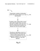 CAPACITOR AC POWER COUPLING ACROSS HIGH DC VOLTAGE DIFFERENTIAL diagram and image