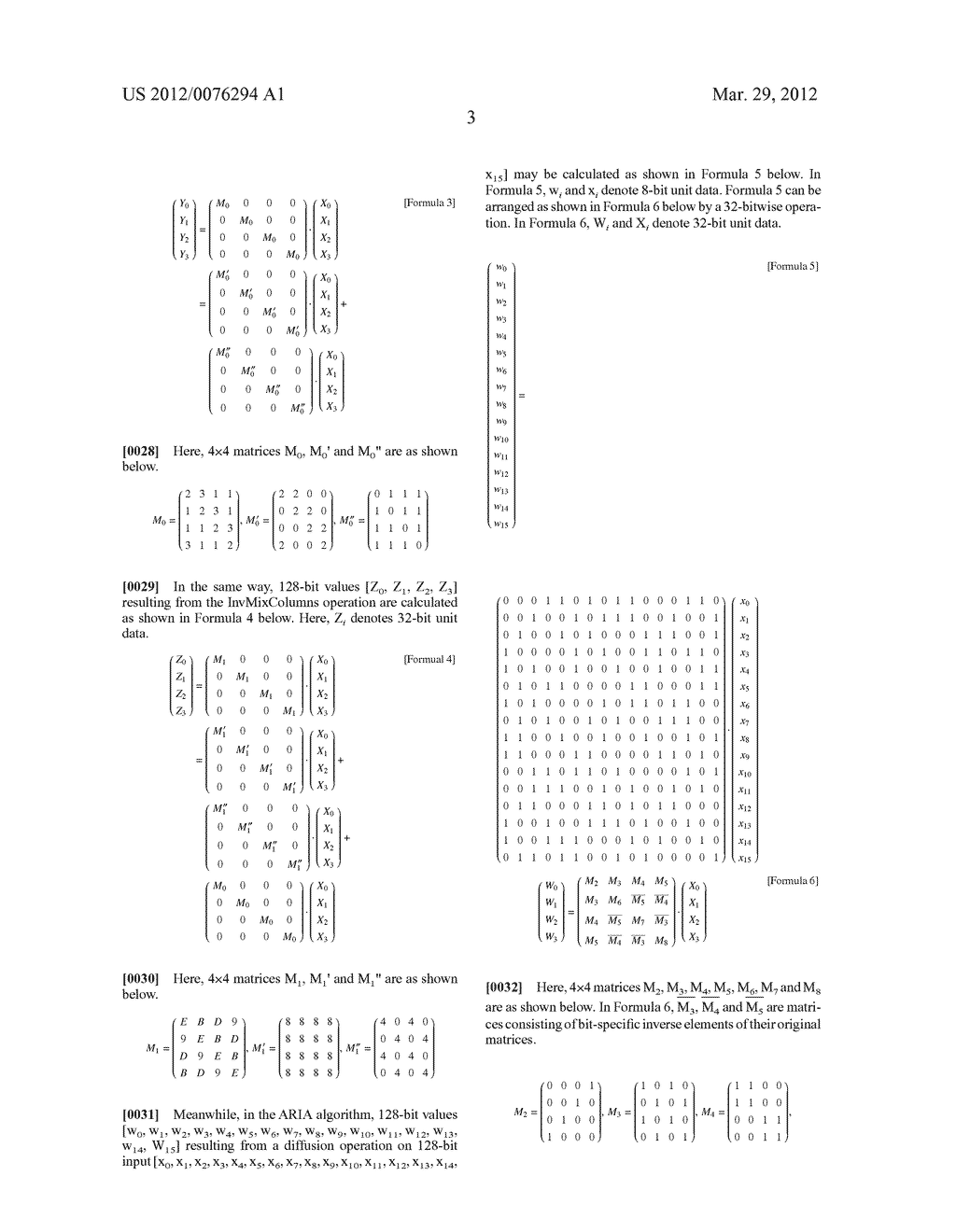 ARITHMETIC METHOD AND APPARATUS FOR SUPPORTING AES AND ARIA     ENCRYPTION/DECRYPTION FUNCTIONS - diagram, schematic, and image 09