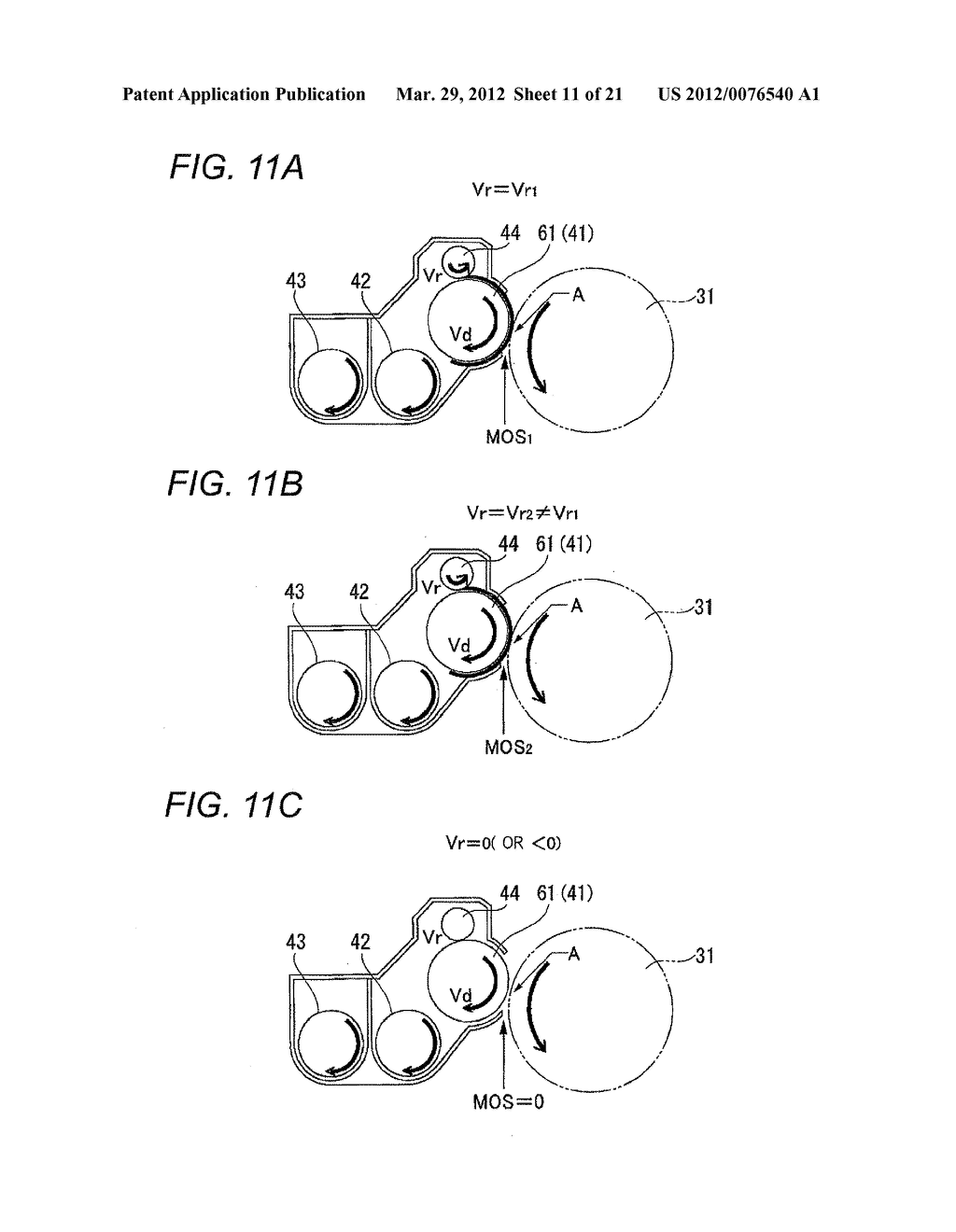 DEVELOPING DEVICE AND IMAGE FORMING APPARATUS INCLUDING DEVELOPING DEVICE - diagram, schematic, and image 12