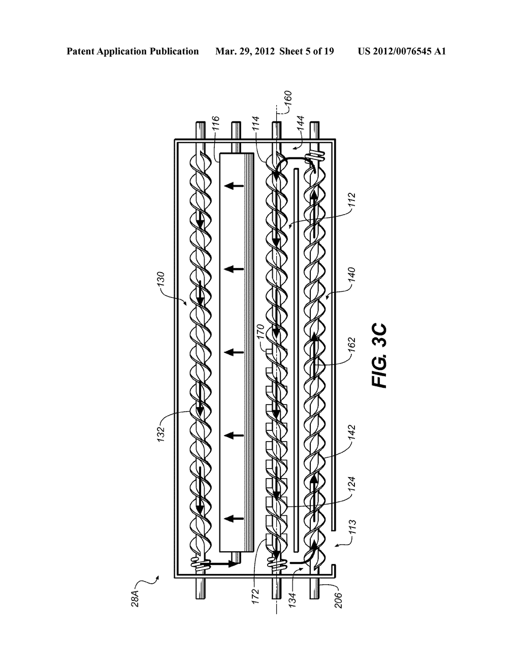 DEVELOPMENT STATION WITH AUGER TENSIONING - diagram, schematic, and image 06