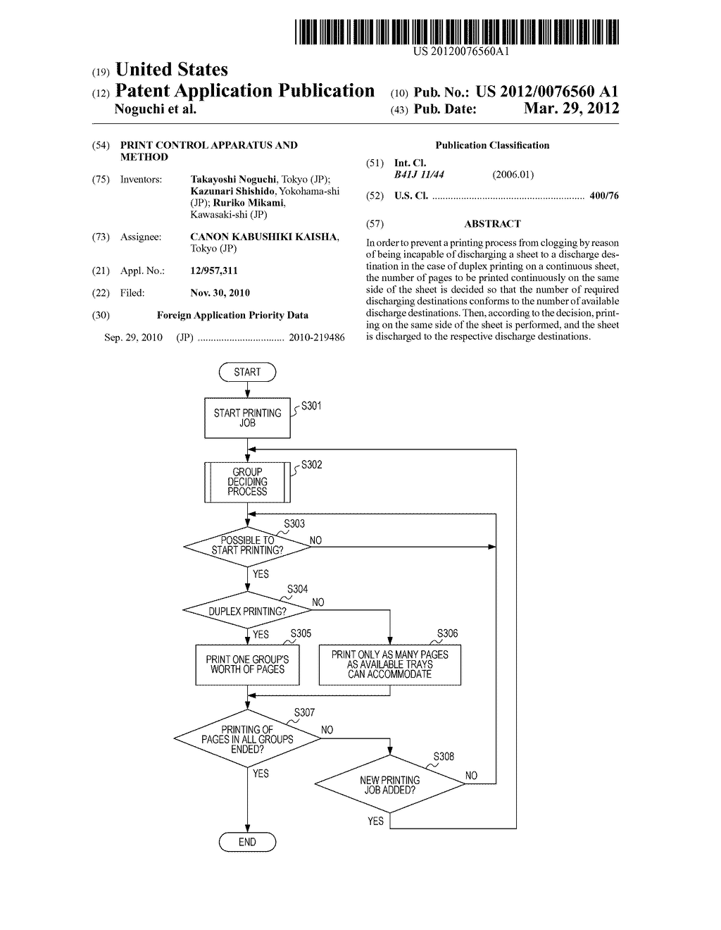 PRINT CONTROL APPARATUS AND METHOD - diagram, schematic, and image 01