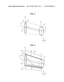 COSMETIC MATERIAL APPLICATION CONTAINER diagram and image