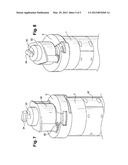 DEVICE FOR ENABLING THE LOCKING/UNLOCKING OF A MEMBER ON AND OUT OF A     STRUCTURE diagram and image