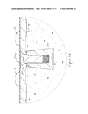 REPLACEABLE WET-SET TACTILE WARNING SURFACE UNIT AND METHOD OF     INSTALLATION AND REPLACEMENT diagram and image