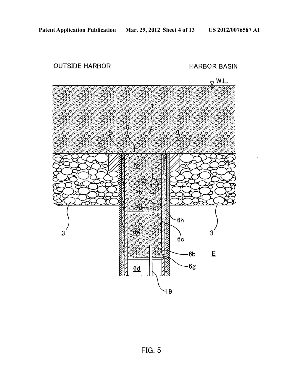MOVABLE BREAKWATER AND METHOD OF OPERATING MOVABLE BREAKWATER - diagram, schematic, and image 05