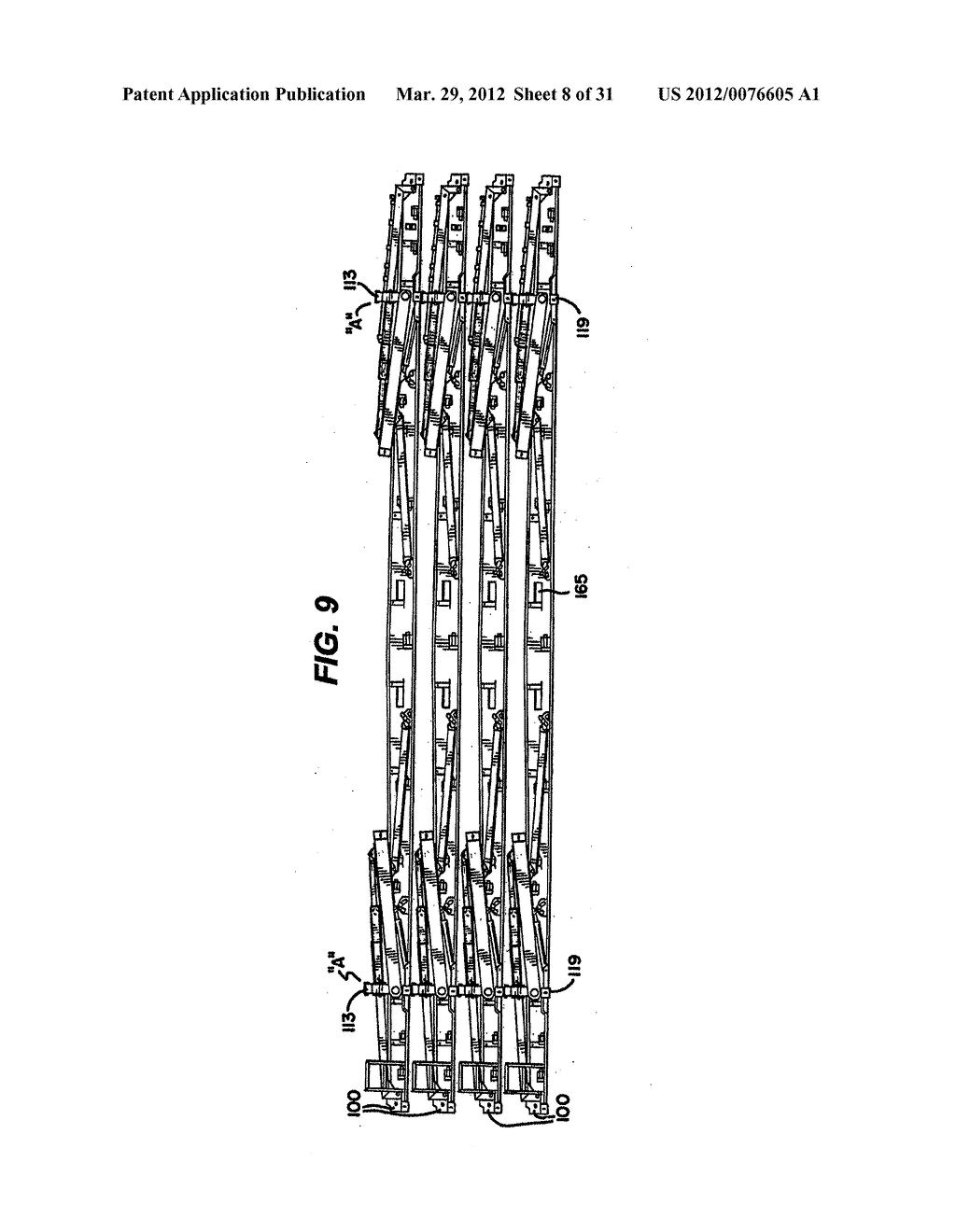 COLLAPSIBLE INTERMODAL TRANSPORT PLATFORM - diagram, schematic, and image 09