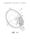 VARIABLE VANE ASSEMBLY FOR A TURBINE COMPRESSOR diagram and image