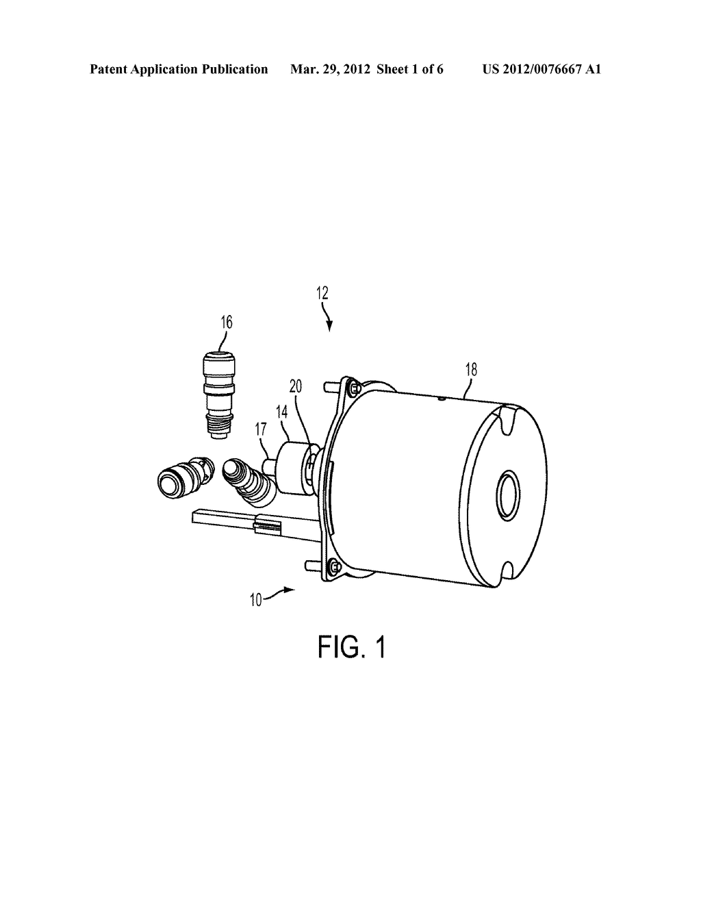 ELECTRIC MOTOR PUMP CONTROL INCORPORATING PUMP ELEMENT POSITION     INFORMATION - diagram, schematic, and image 02