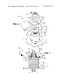 Mounting Device With Splined Washer diagram and image