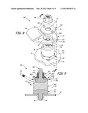 Mounting Device With Splined Washer diagram and image